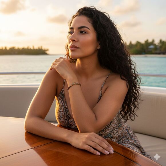 Vintage Copper Brass Silver Tone Twisted Cuff Bracelet Boho Torque Southwestern - Picture 2 of 9